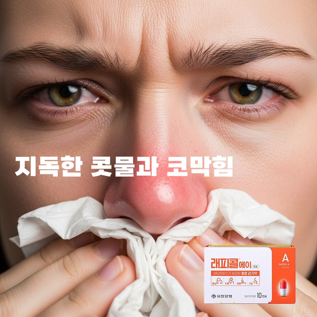 래피콜 에이 10 캡슐 종합 감기약