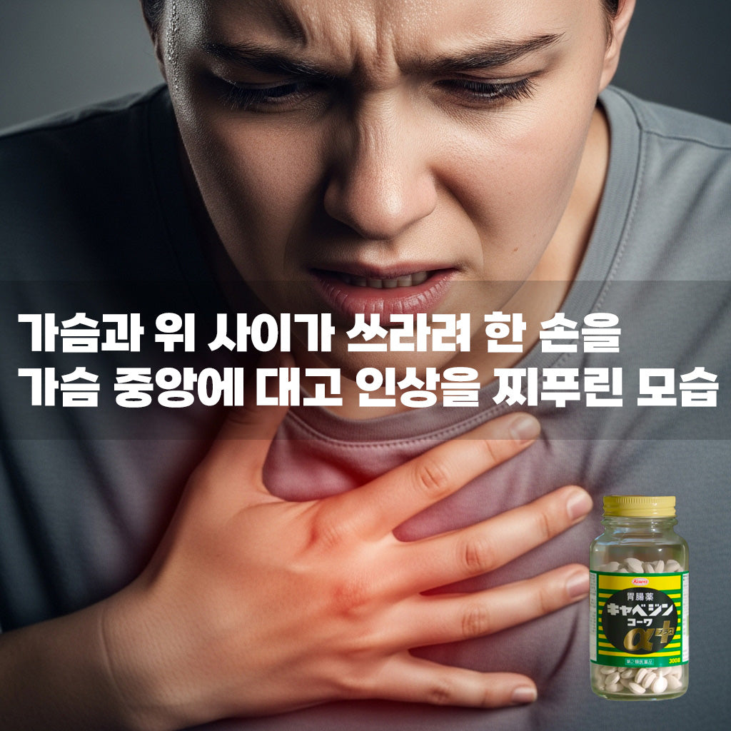 일본 카베진 코와 알파 300정 - 위점막 수복, 소화불량, 위통 증상 개선