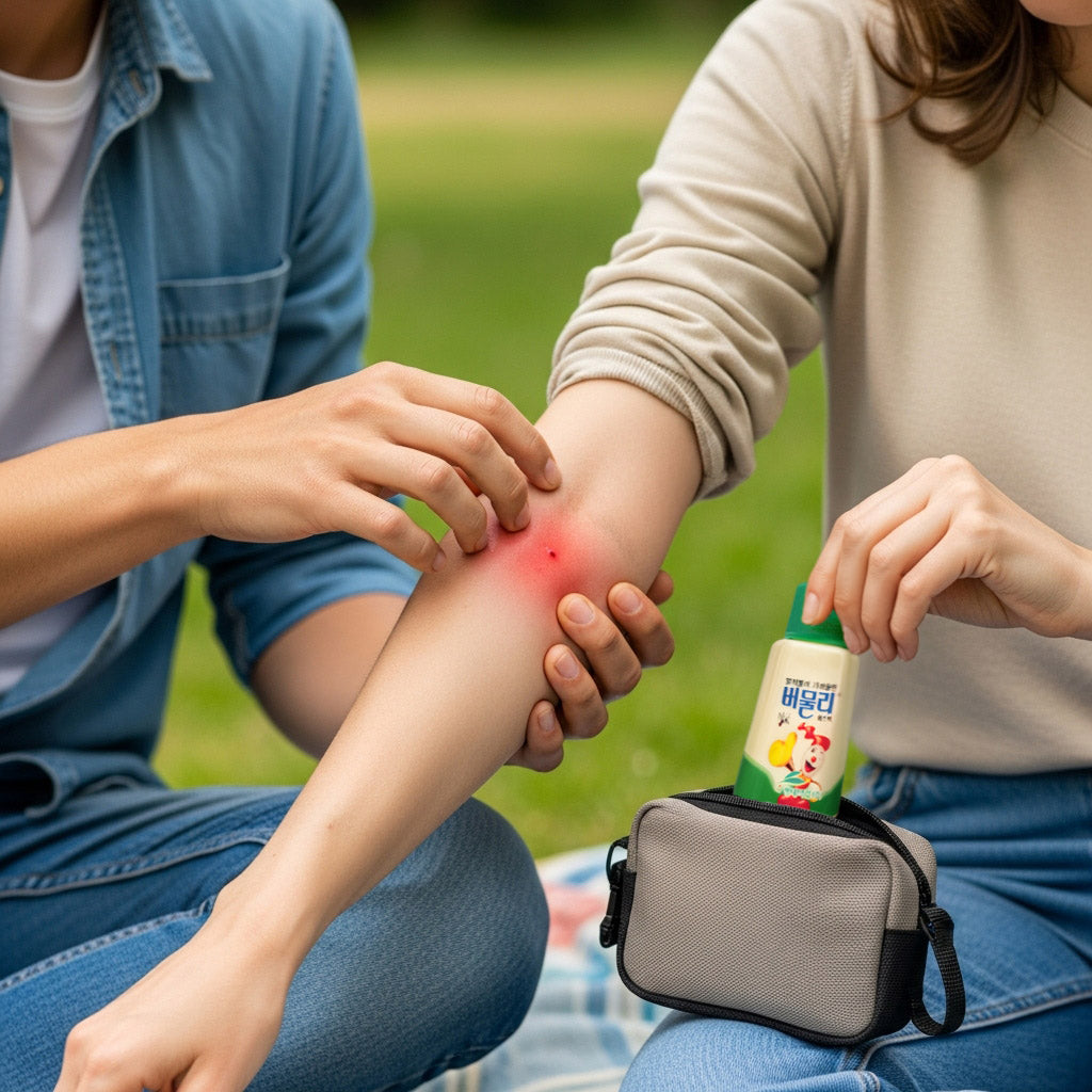 버물리 에스 액 50mL - 가려움, 벌레 물림에 빠른 진정 효과를 주는 국민 상비약