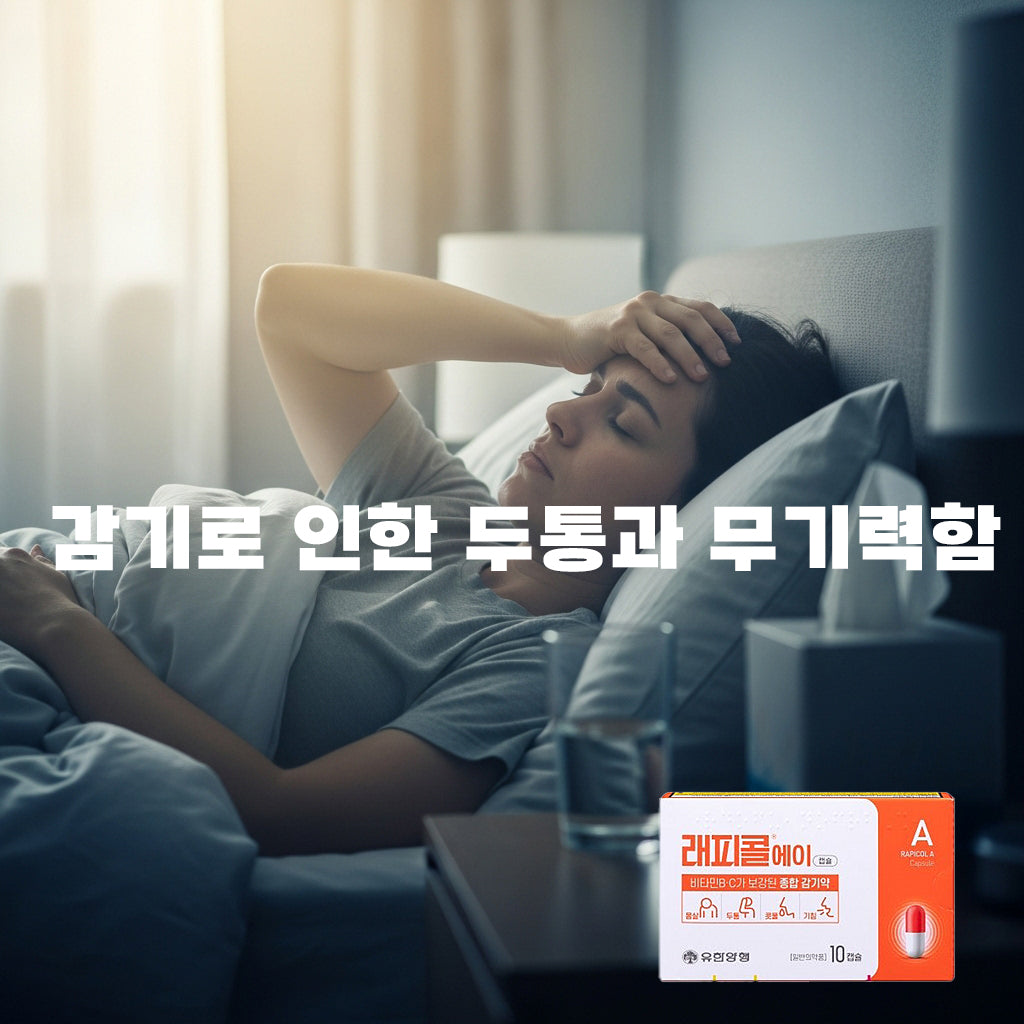 래피콜 에이 10 캡슐 종합 감기약