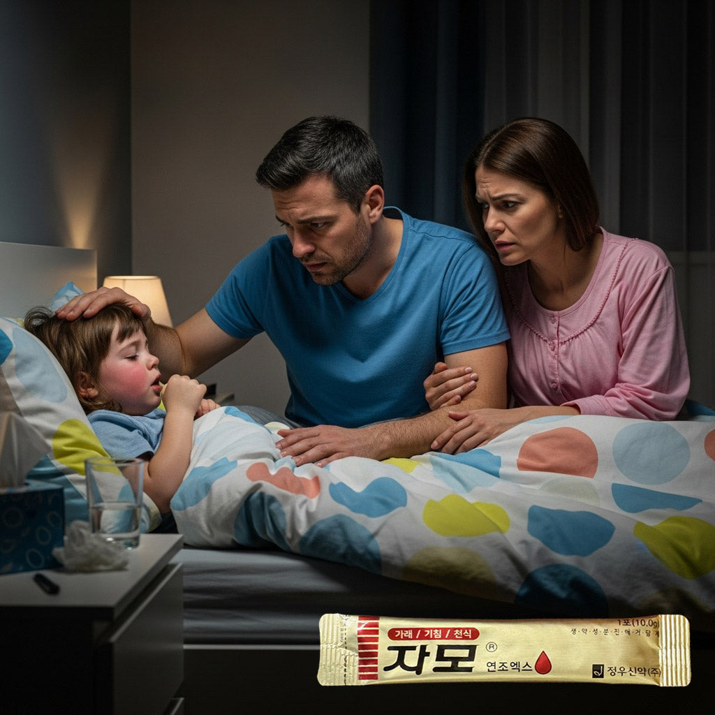 자모 연조 엑스 10g 6포 기침, 가래, 천식에 사용하는 전통 생약 성분 진해거담제