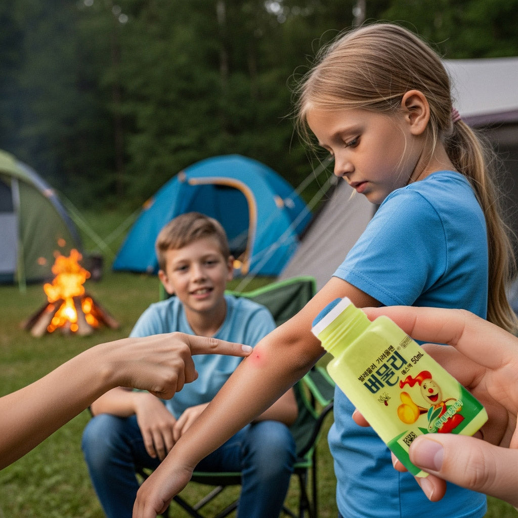 버물리 에스 액 50mL - 가려움, 벌레 물림에 빠른 진정 효과를 주는 국민 상비약