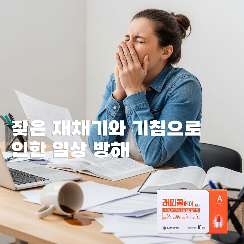래피콜 에이 10 캡슐 종합 감기약