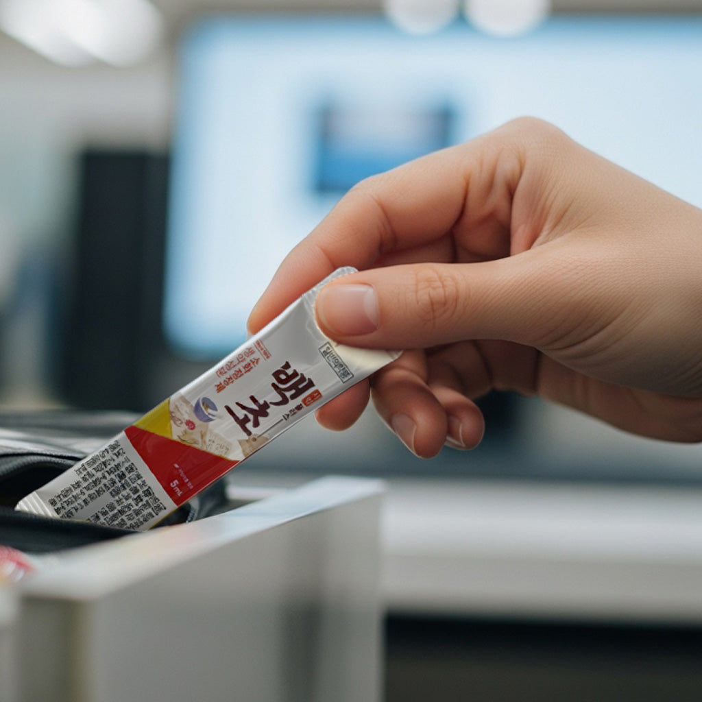 GC녹십자 백초 시류플러스플러스 (Baekcho Syrup Plus) Herbal Ingredient Digestive Invigorant (5mL x 10 Packets)