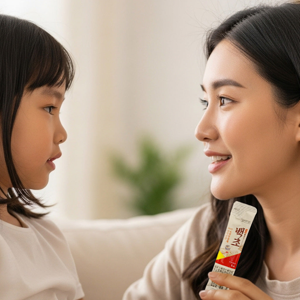 GC녹십자 백초 시류플러스플러스 (Baekcho Syrup Plus) Herbal Ingredient Digestive Invigorant (5mL x 10 Packets)