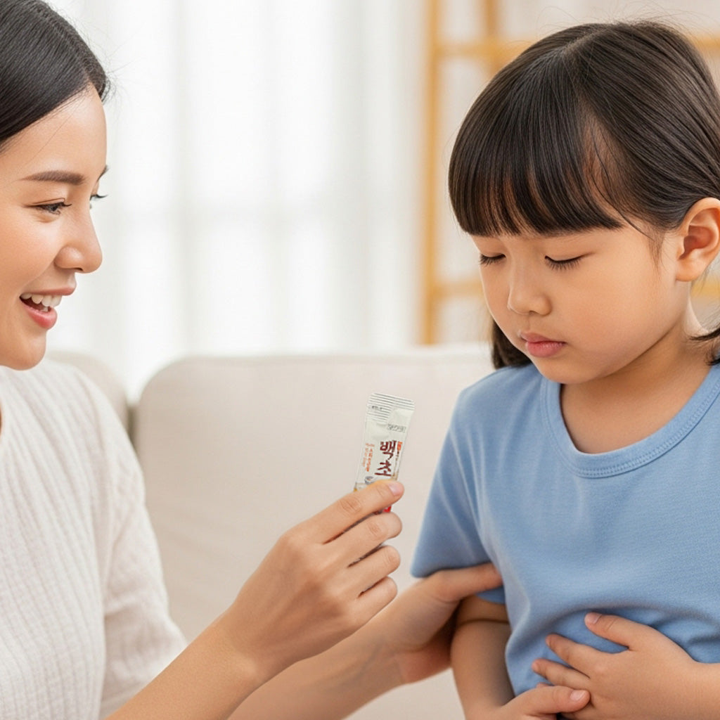 GC녹십자 백초 시류플러스플러스 (Baekcho Syrup Plus) Herbal Ingredient Digestive Invigorant (5mL x 10 Packets)