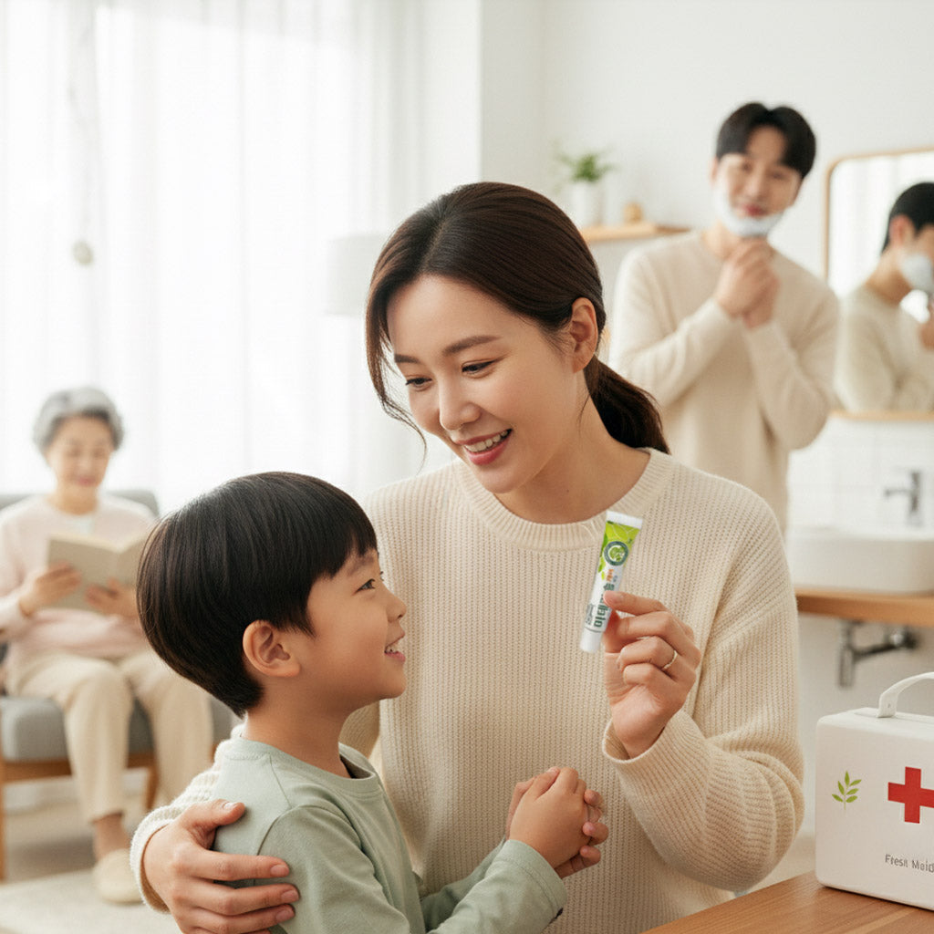K-YAK.COM에서미국에서 구매가 가능한 마데카솔 케어 연고 제품 상비약으로 구비