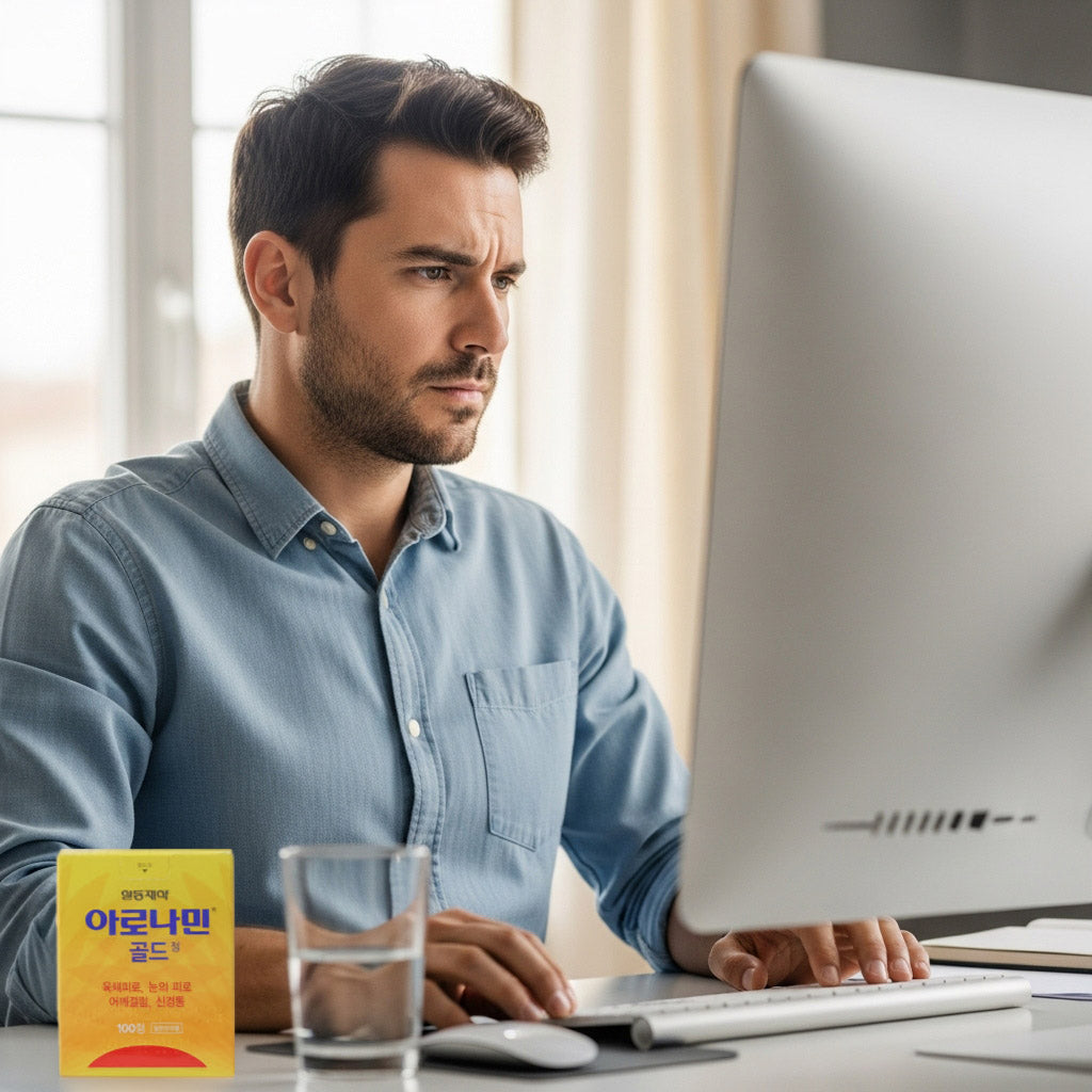 미국에서도 k-yak.com 에서 구매가가능한 아로나민 골드 -01