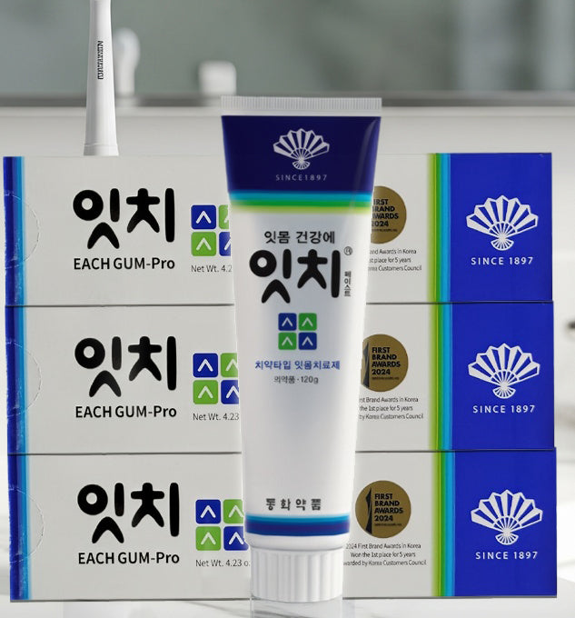동화약품 잇치 페이스트 (120g × 2박스) – 잇몸 치료 & 구강 케어 전문 치약