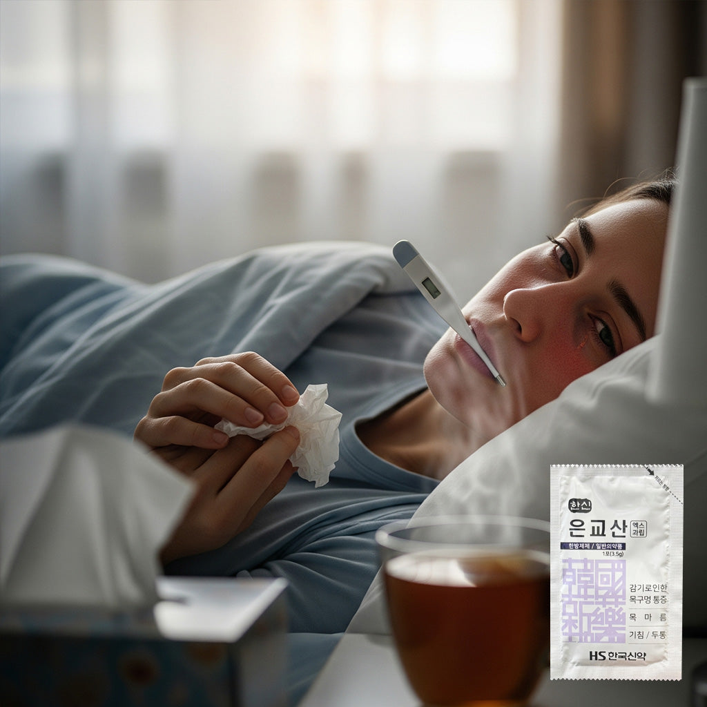 Hanshin Eunkyosan X-Graphs (120 Packets) – Early Cold Relief Formula Based on Traditional Herbal Medicine 