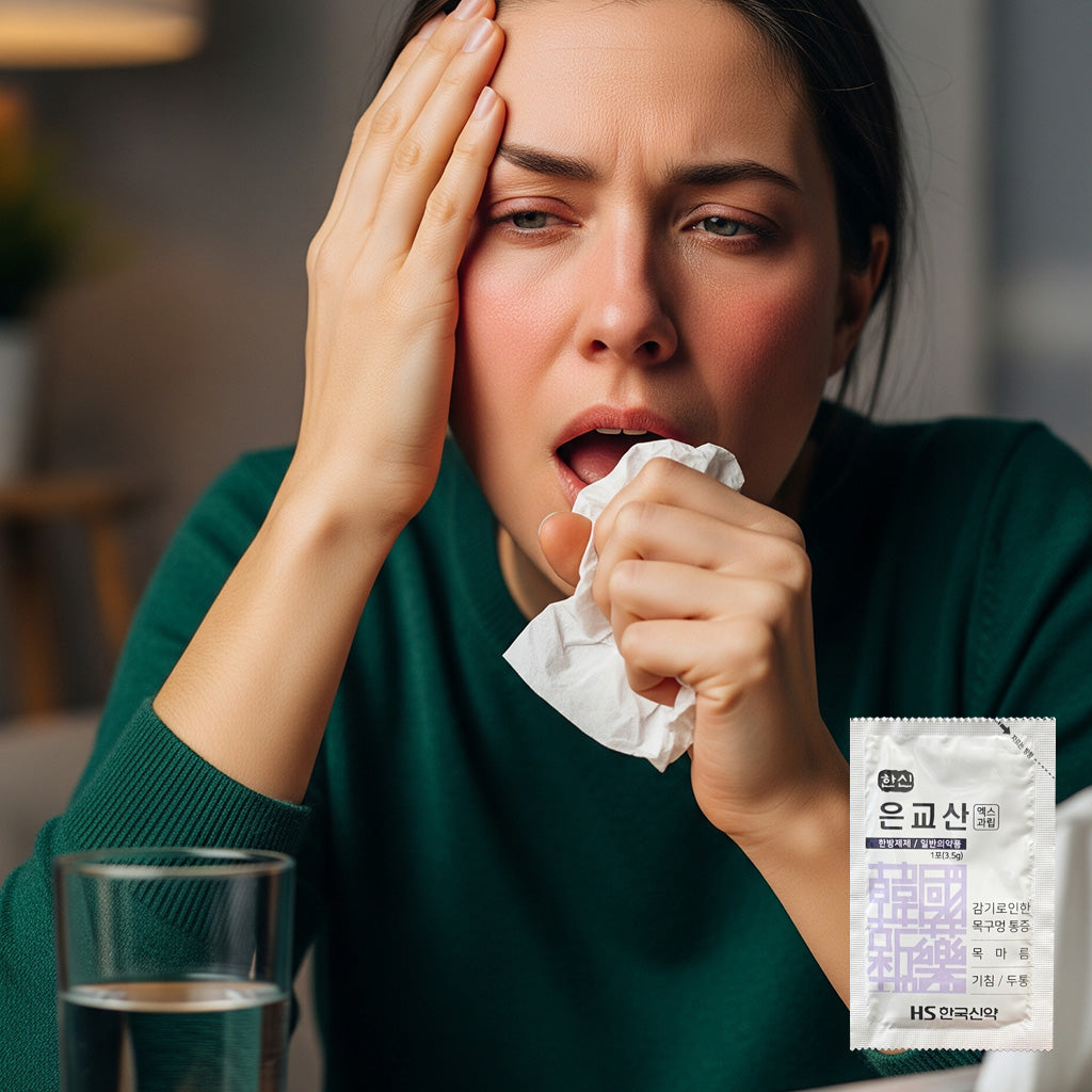 Hanshin Eunkyosan X-Graphs (120 Packets) – Early Cold Relief Formula Based on Traditional Herbal Medicine 
