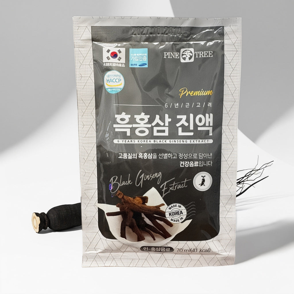 [솔표] 6년근 흑홍삼 진액 (70ml × 30포)