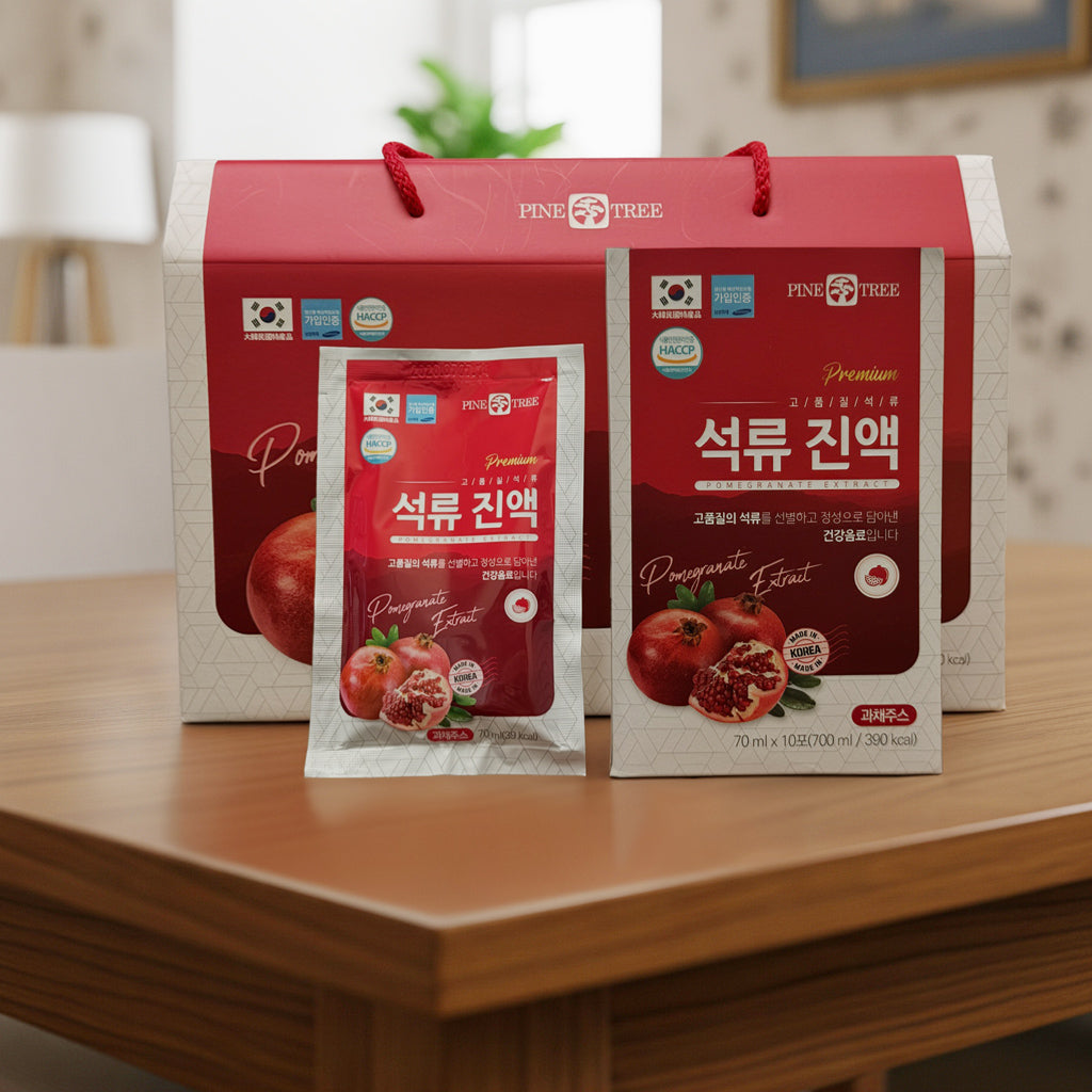 [솔표] 석류 진액 (70ml × 30포) – 피부 윤기와 활력을 위한 항산화 데일리 토닉