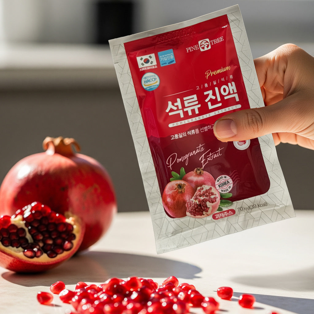[솔표] 석류 진액 (70ml × 30포) – 피부 윤기와 활력을 위한 항산화 데일리 토닉