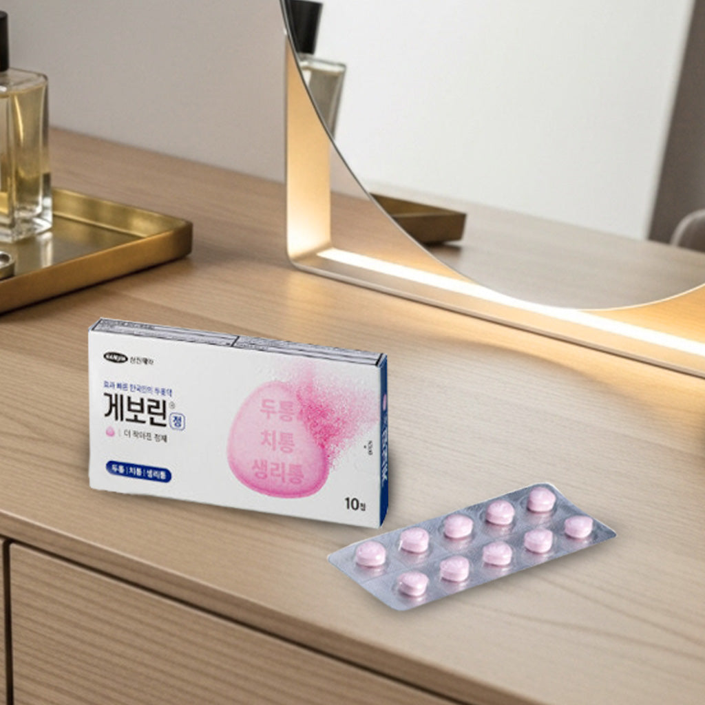 미국에서도 k-yak.com 에서 구매가가능한 게보린