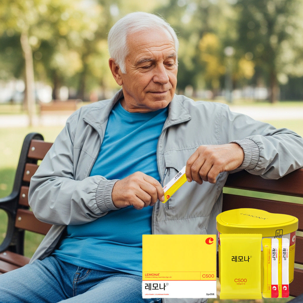 미국에서도 k-yak.com 에서 구매가가능한 레모나 C500 70포-05