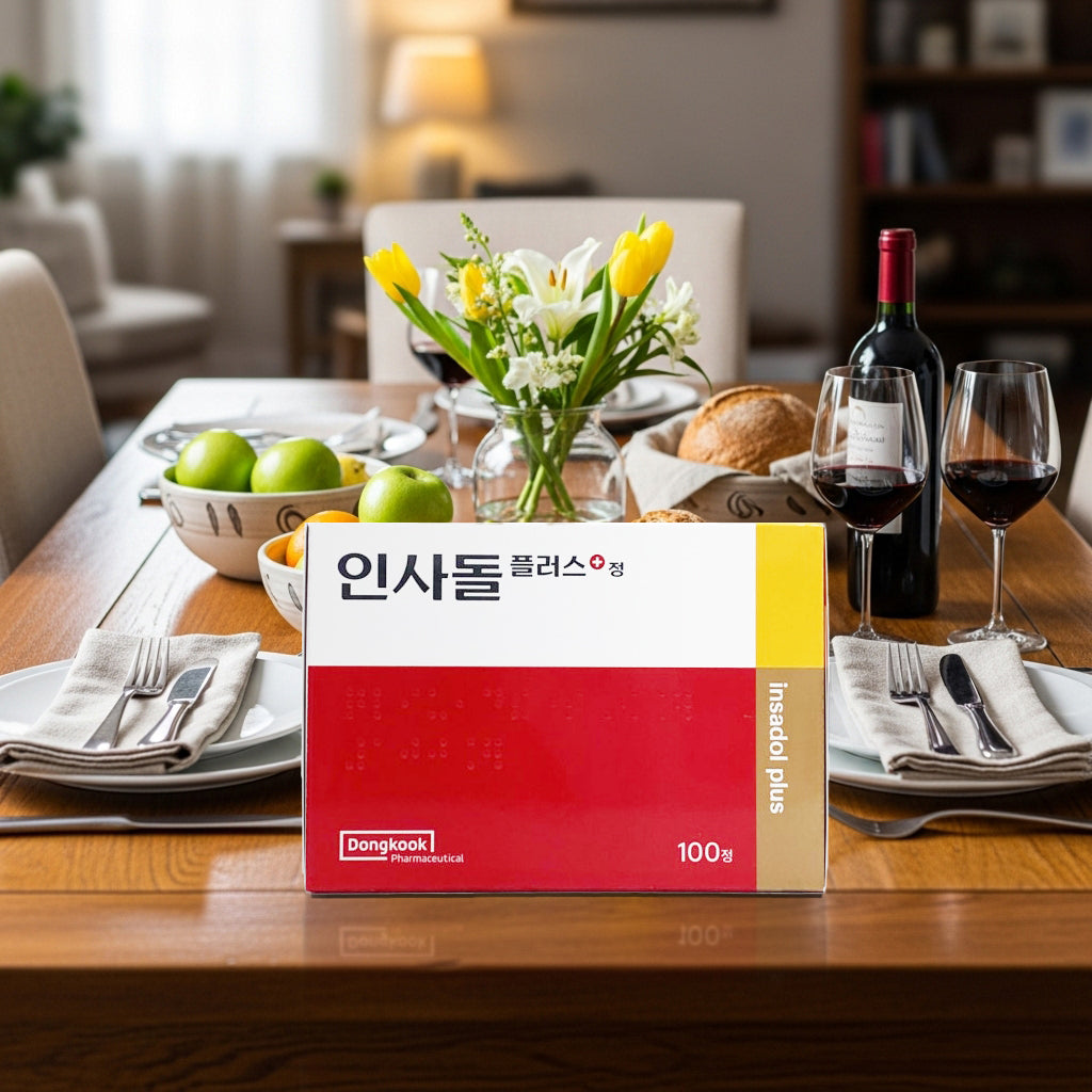 인사돌 플러스 100정 잇몸 질환(치주염) 치료 및 예방 – k-yak